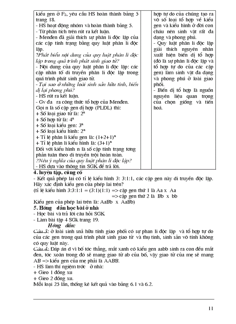 image for page Giao an sinh 9 chon bo theo chuan KTKN