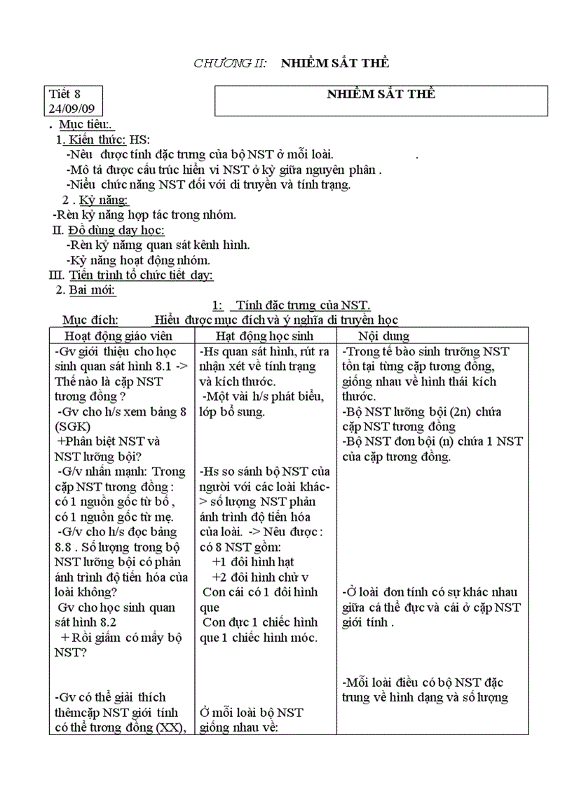 image for page Giao an sinh 9 chuan kien thuc