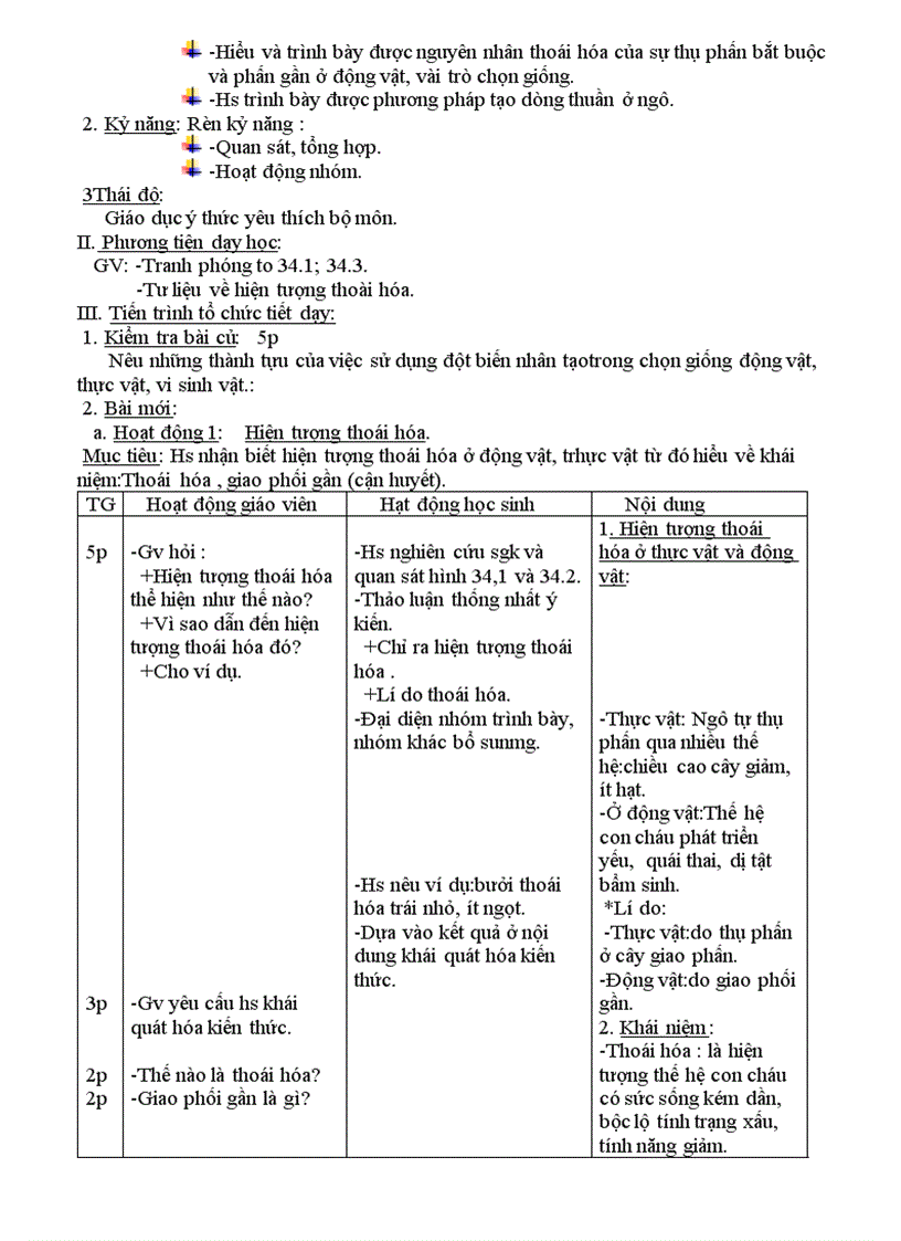 image for page Giao an sinh 9 chuan kien thuc