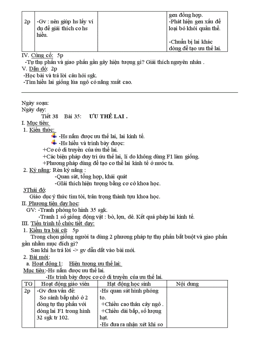 image for page Giao an sinh 9 chuan kien thuc