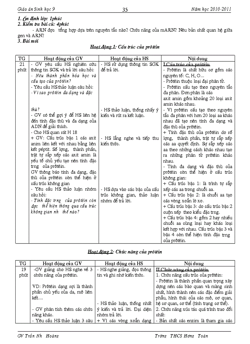 image for page Giáo án Sinh 9 Chuẩn KTKN cập nhật