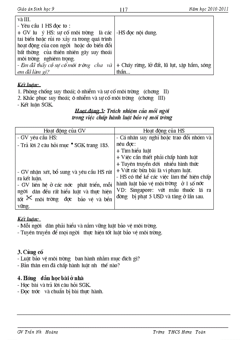 image for page Giáo án Sinh 9 Chuẩn KTKN cập nhật