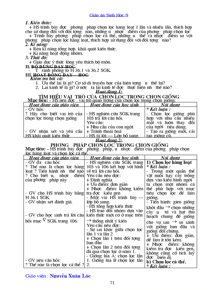 image for page Giao an sinh 9 chuan