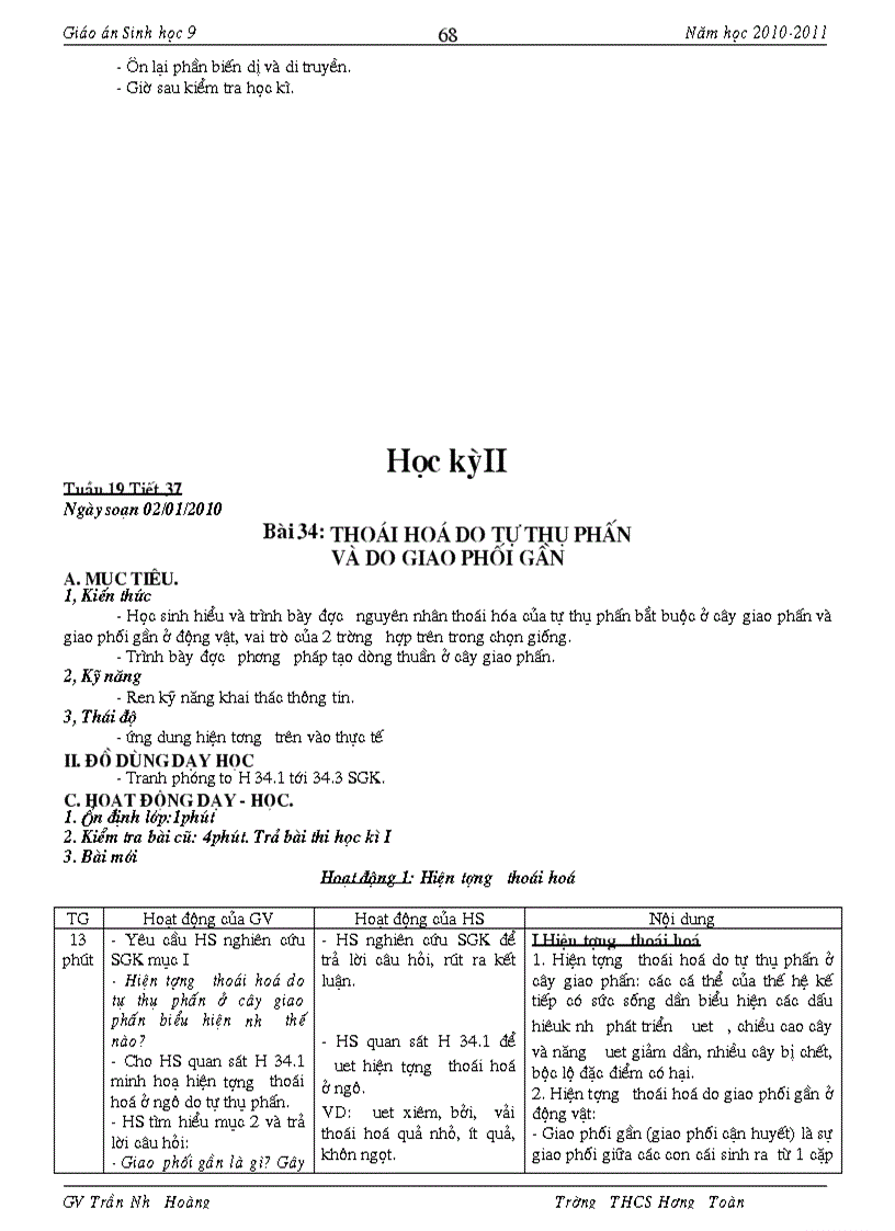 image for page Giáo an Sinh 9 Có Chuẩn KT KN