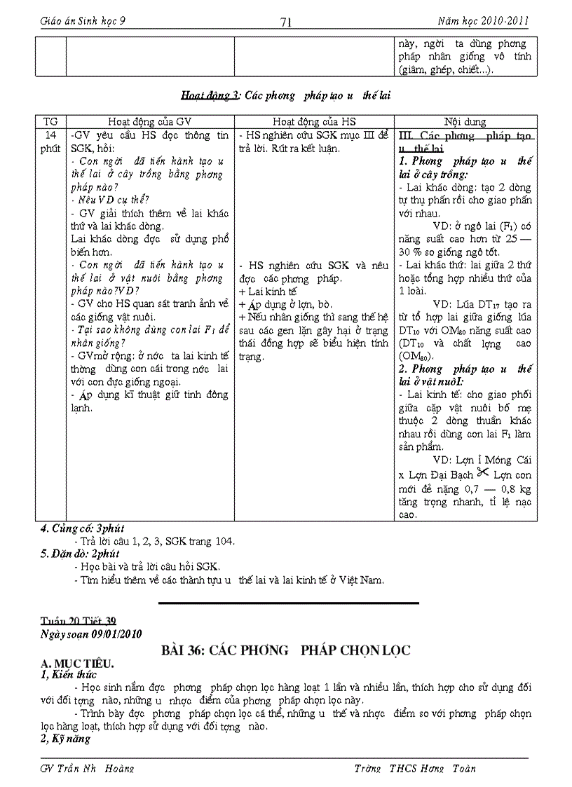 image for page Giáo an Sinh 9 Có Chuẩn KT KN