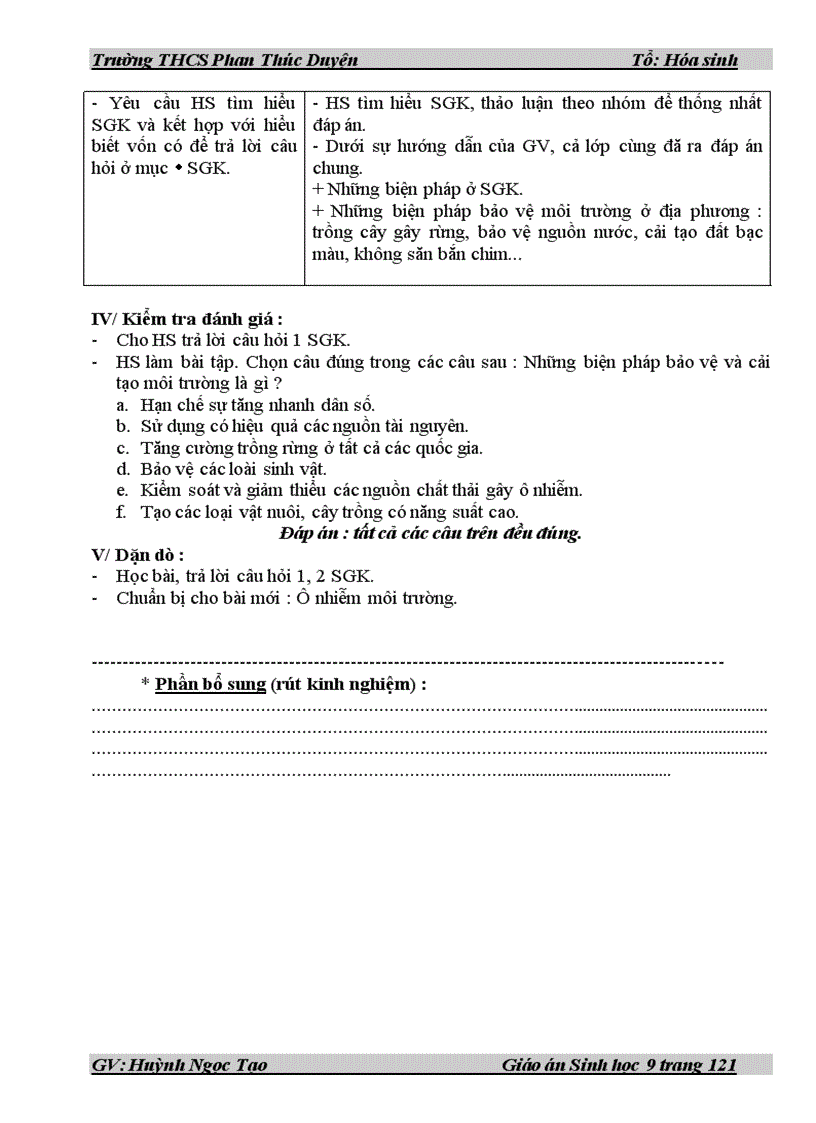 image for page Giao an sinh 9 dâỳ đủ 2009 2010