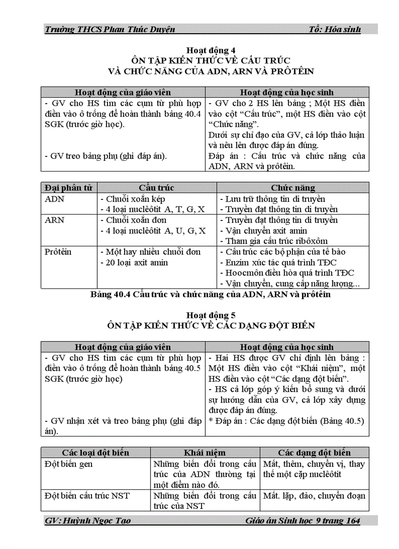 image for page Giao an sinh 9 dâỳ đủ 2009 2010