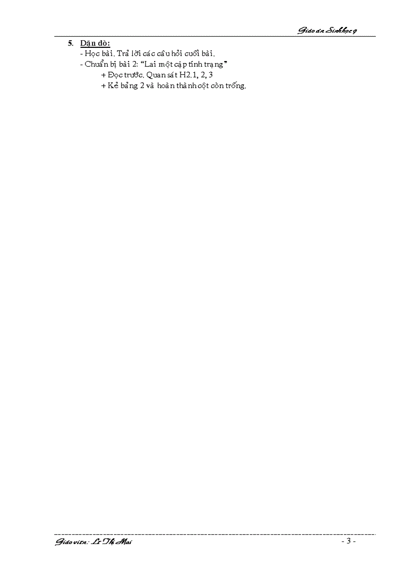 image for page Giáo án Sinh 9 HKI 2 cột k cần chỉnh sửa