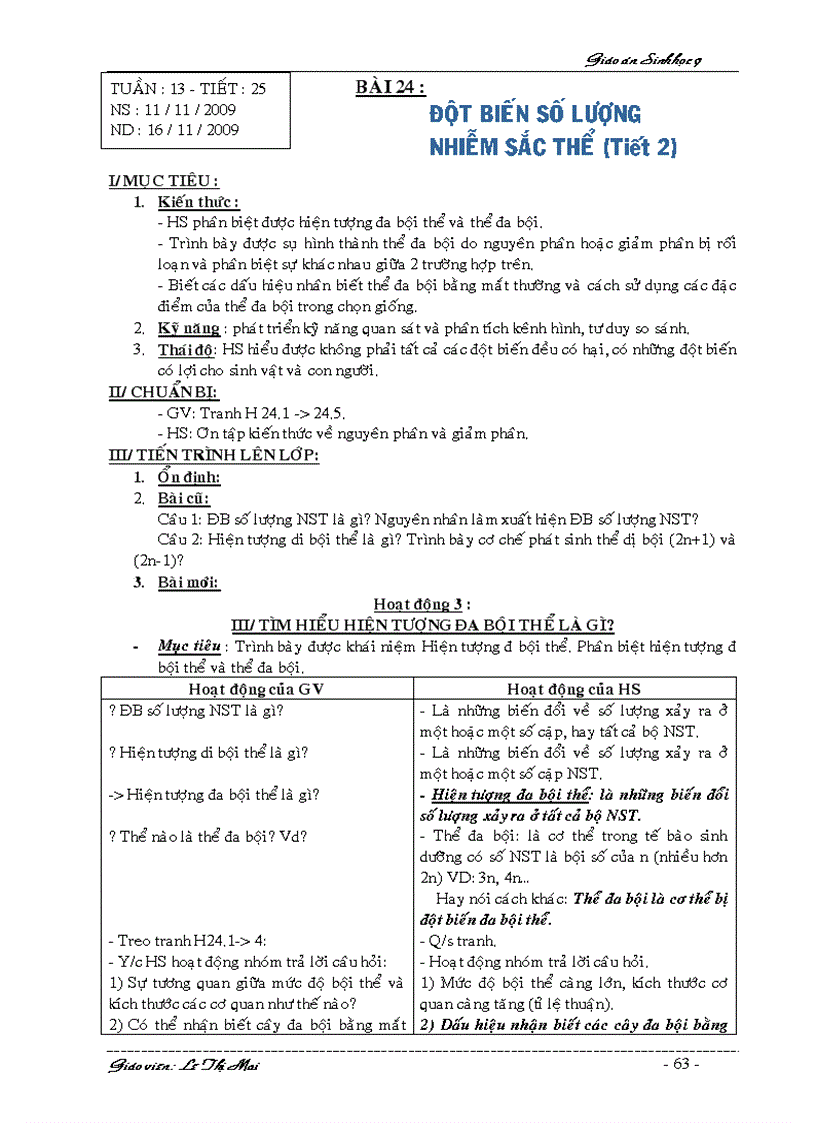 image for page Giáo án Sinh 9 HKI 2 cột k cần chỉnh sửa