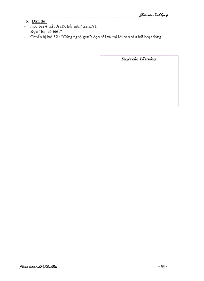 image for page Giáo án Sinh 9 HKI 2 cột k cần chỉnh sửa