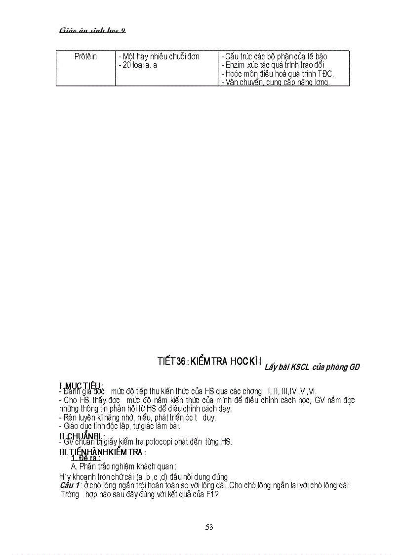 image for page Giáo án sinh 9 năm học 2010 2011