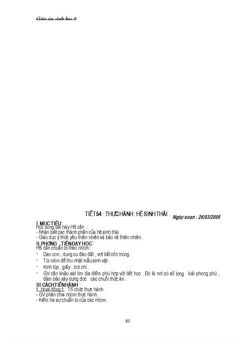 image for page Giáo án sinh 9 năm học 2010 2011