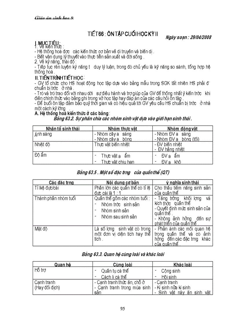 image for page Giáo án sinh 9 năm học 2010 2011