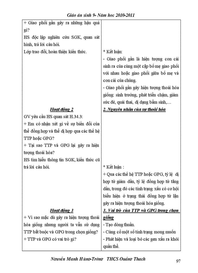 image for page Giao an Sinh 9 Theo chuan kien thuc ky nang