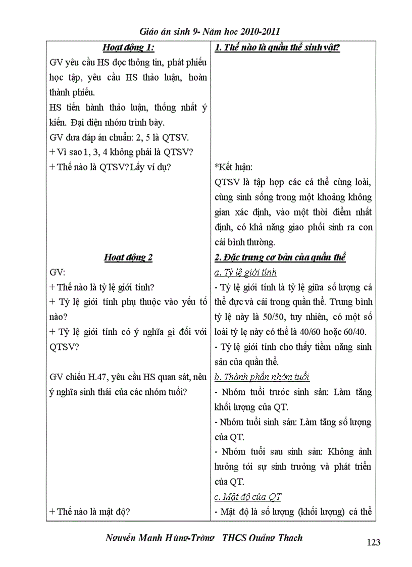 image for page Giao an Sinh 9 Theo chuan kien thuc ky nang