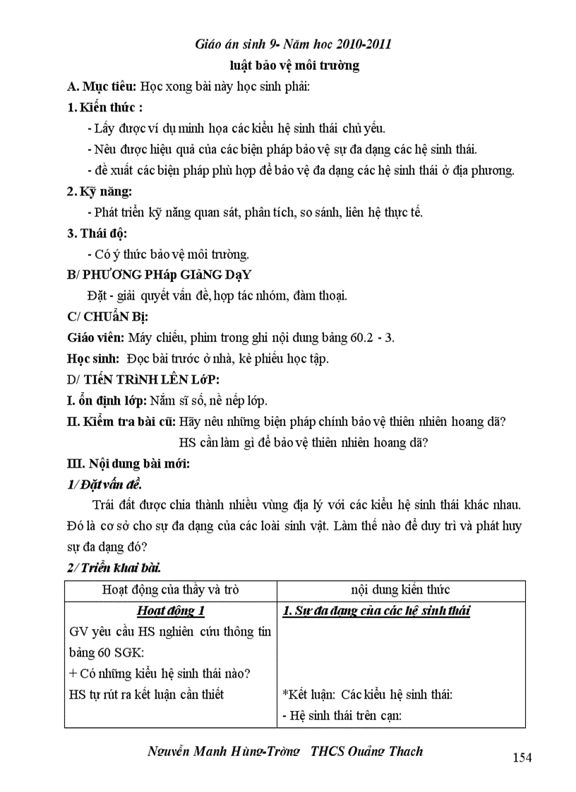 image for page Giao an Sinh 9 Theo chuan kien thuc ky nang