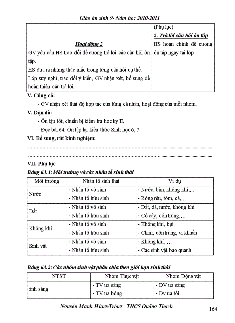 image for page Giao an Sinh 9 Theo chuan kien thuc ky nang