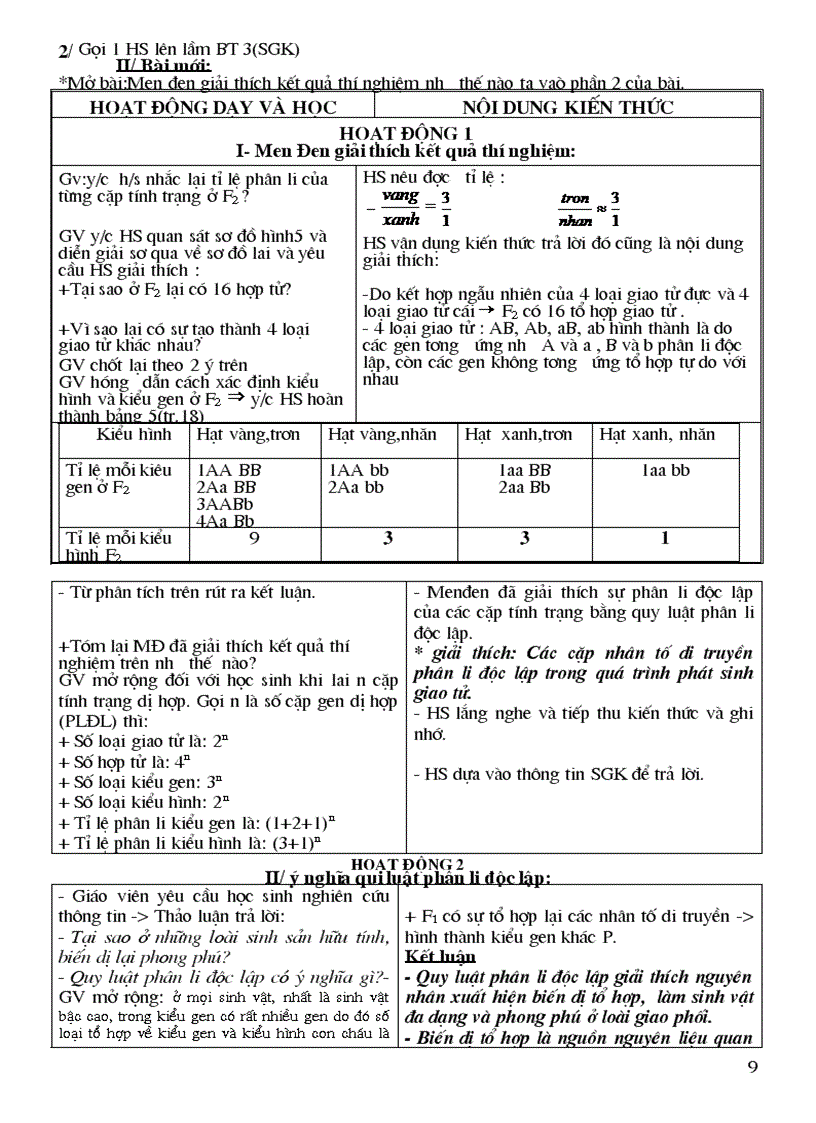 image for page Giáo án sinh 9 tiết 1 đến tiết 66