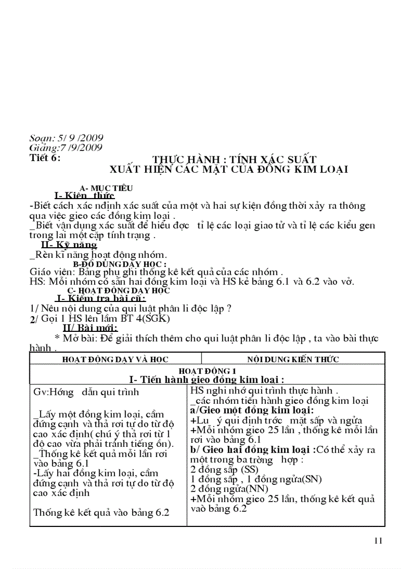 image for page Giáo án sinh 9 tiết 1 đến tiết 66