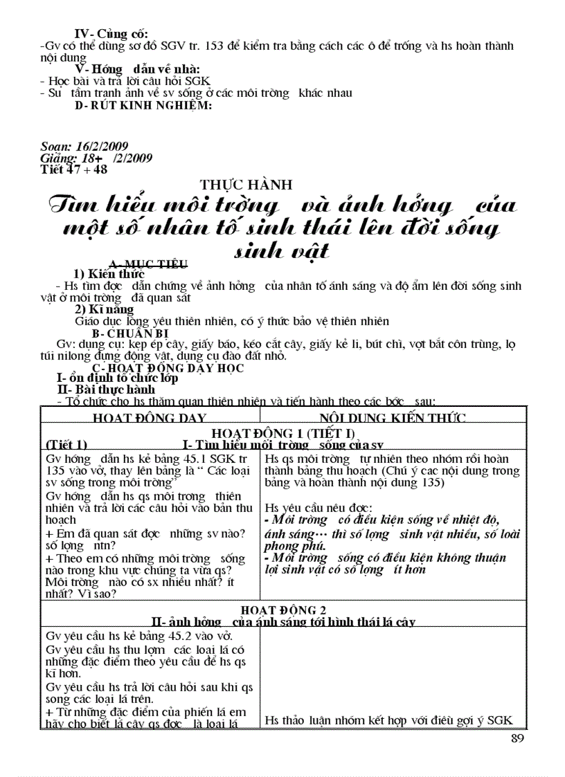 image for page Giáo án sinh 9 tiết 1 đến tiết 66