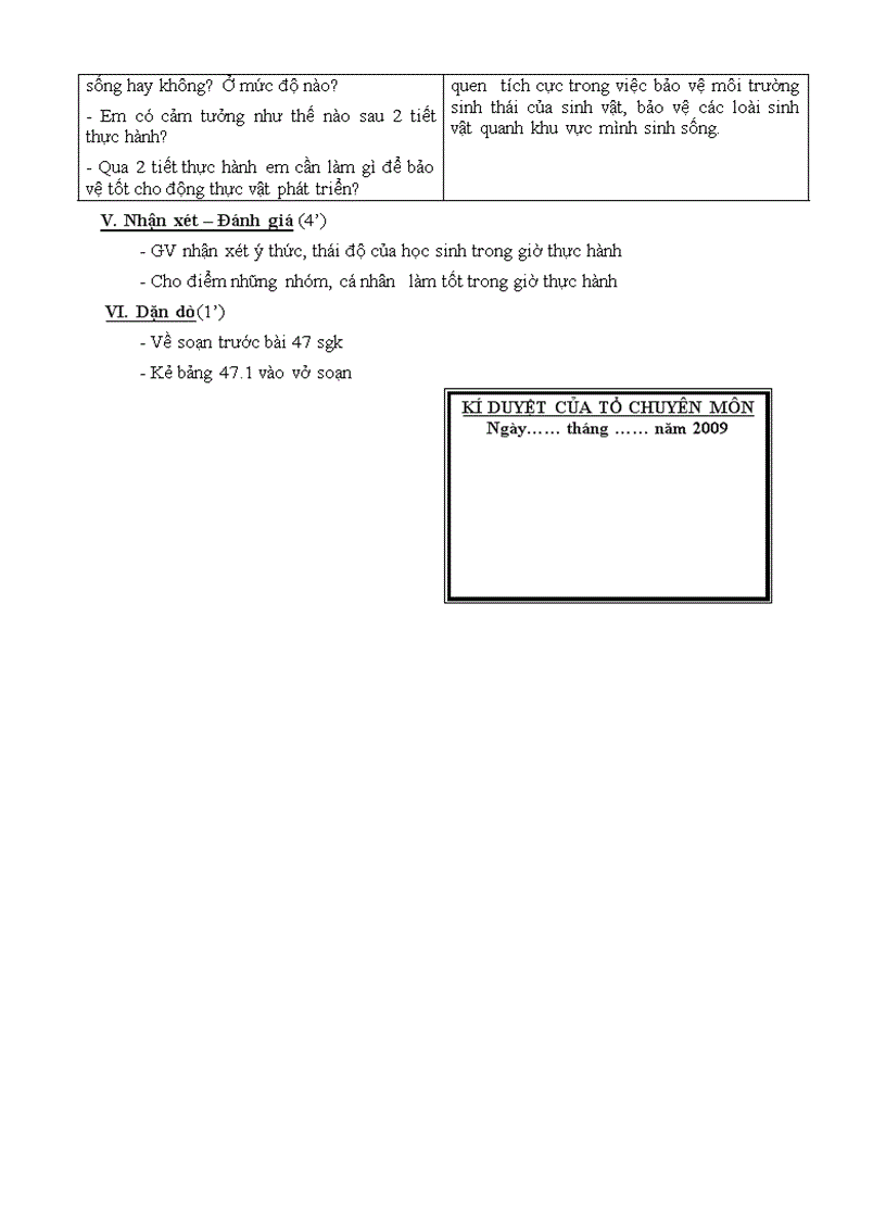 image for page Giao an sinh 9 tiet 47 48