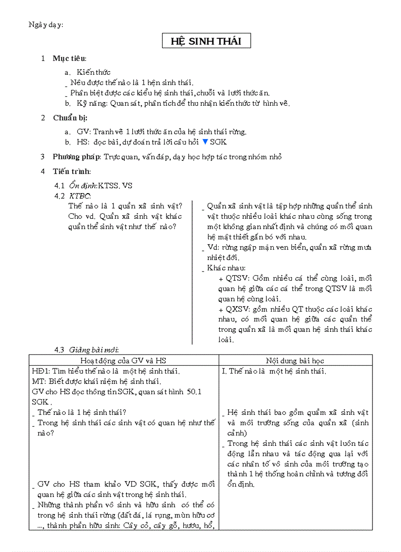 image for page Giao an sinh 9 Tiet 51 70