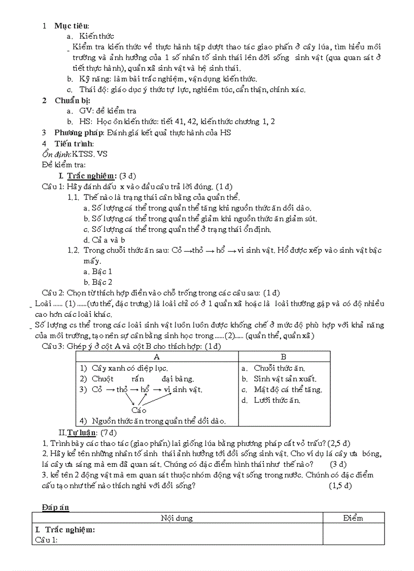 image for page Giao an sinh 9 Tiet 51 70