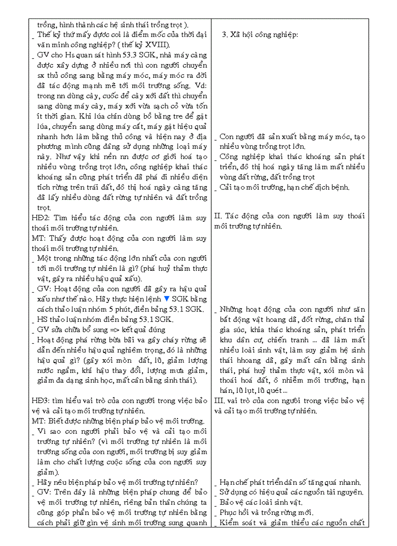 image for page Giao an sinh 9 Tiet 51 70