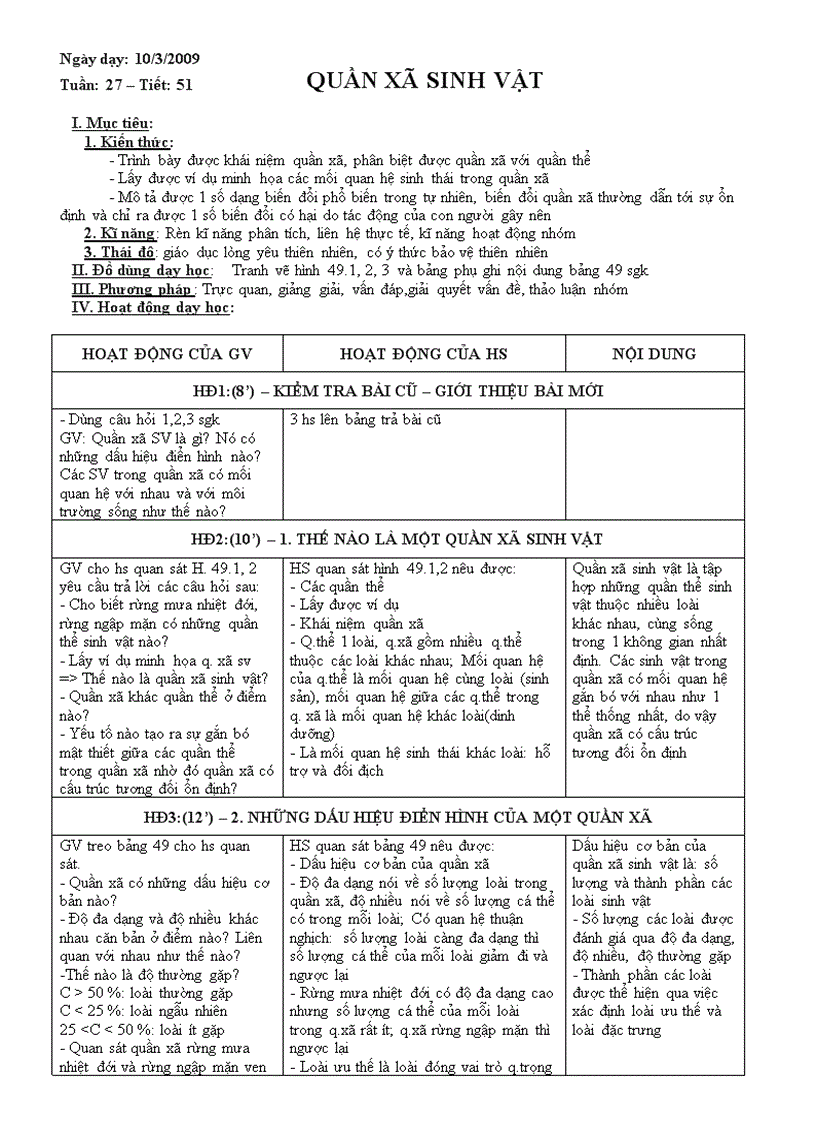 image for page Giáo án sinh 9 tiết 51 52