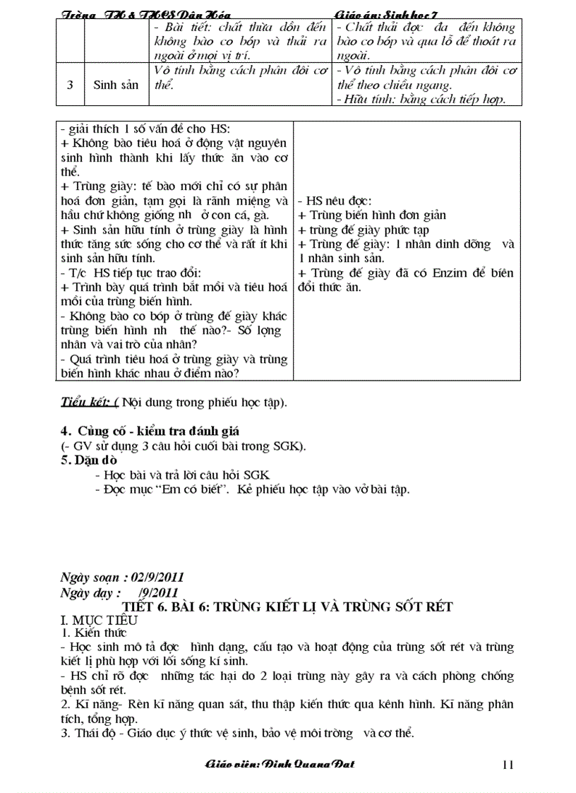 image for page Giao an sinh hoc 7