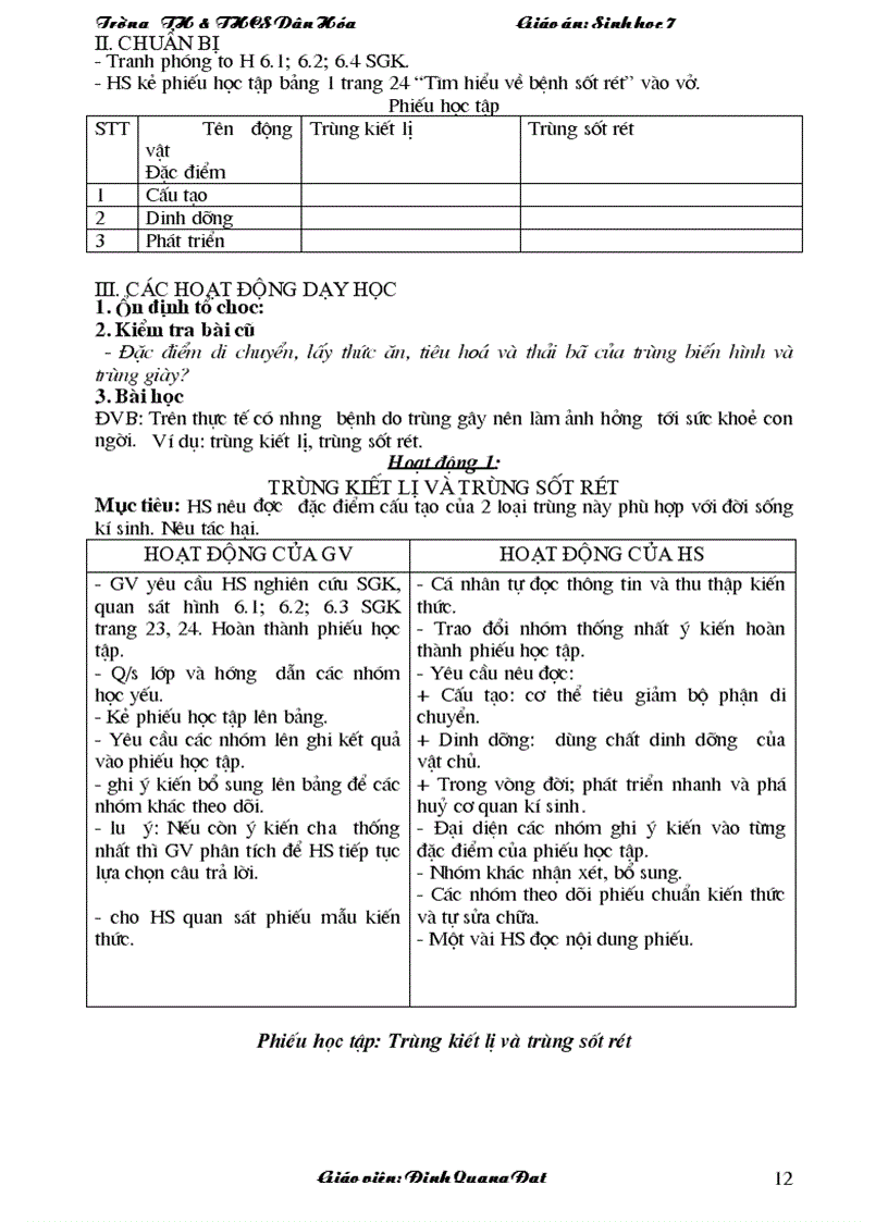 image for page Giao an sinh hoc 7