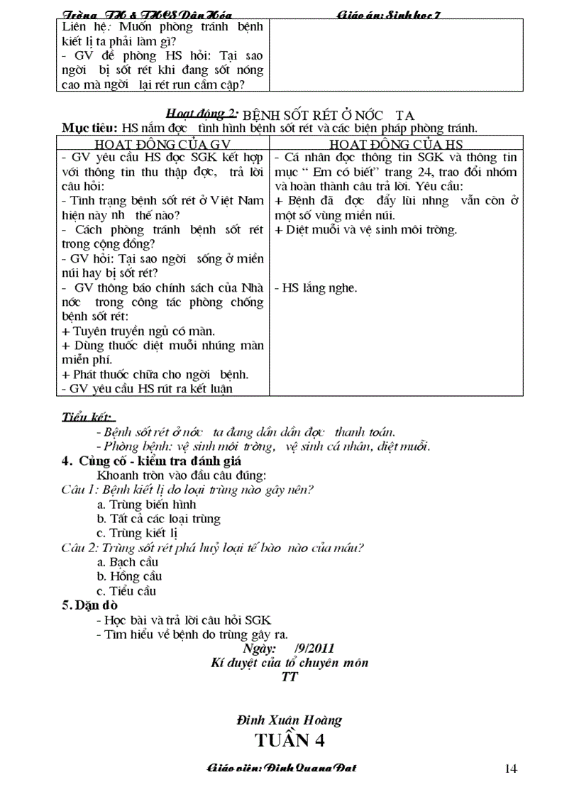 image for page Giao an sinh hoc 7