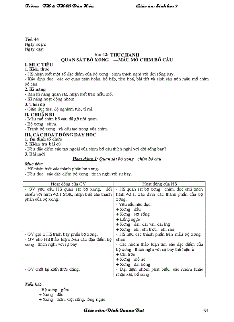 image for page Giao an sinh hoc 7