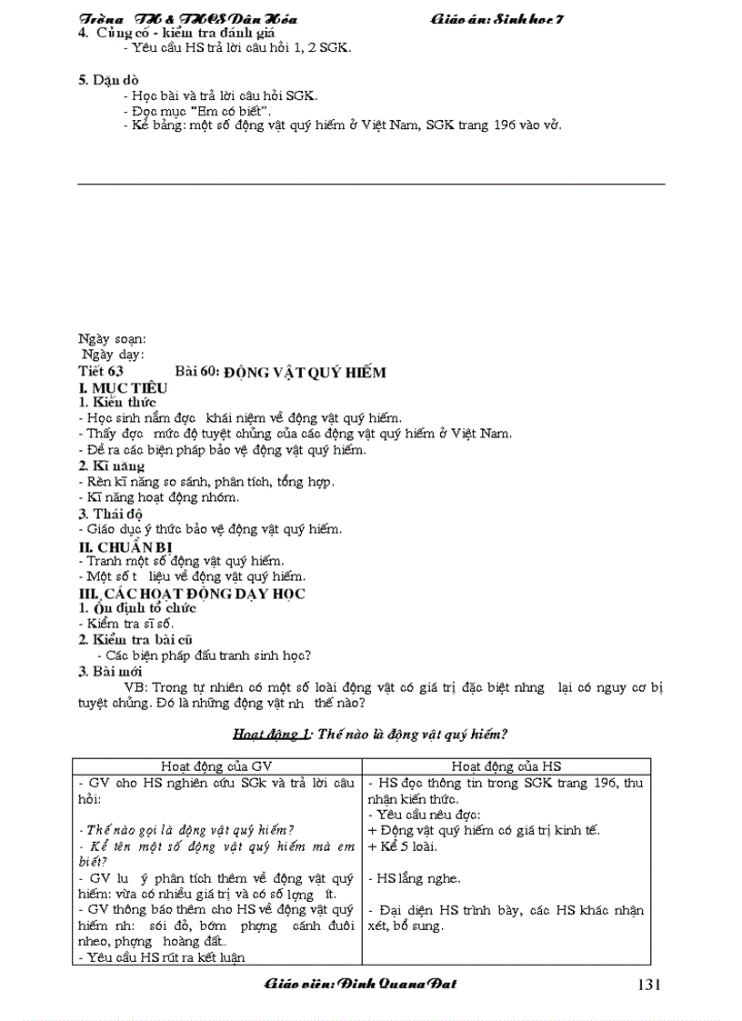 image for page Giao an sinh hoc 7