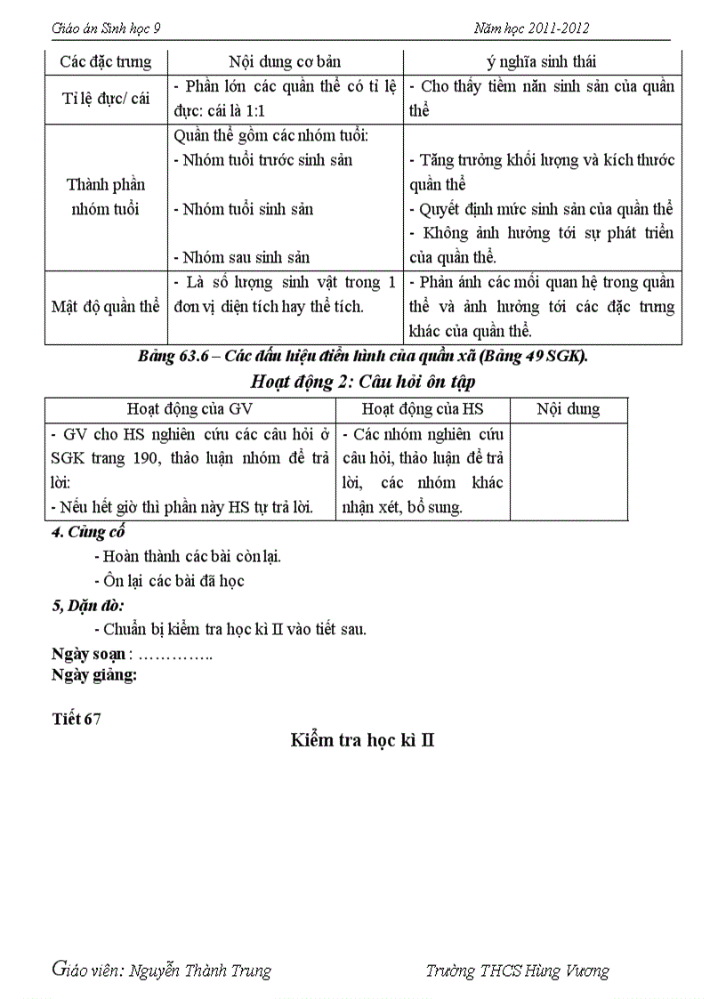 image for page Giao an sinh hoc 9 2011 2012 theo cktkn moi