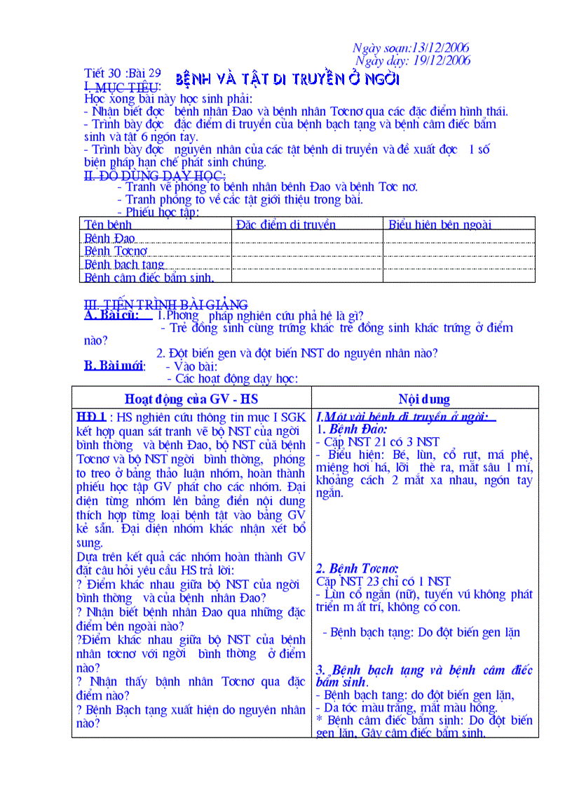 image for page Giáo án sinh học 9 chọn lọc