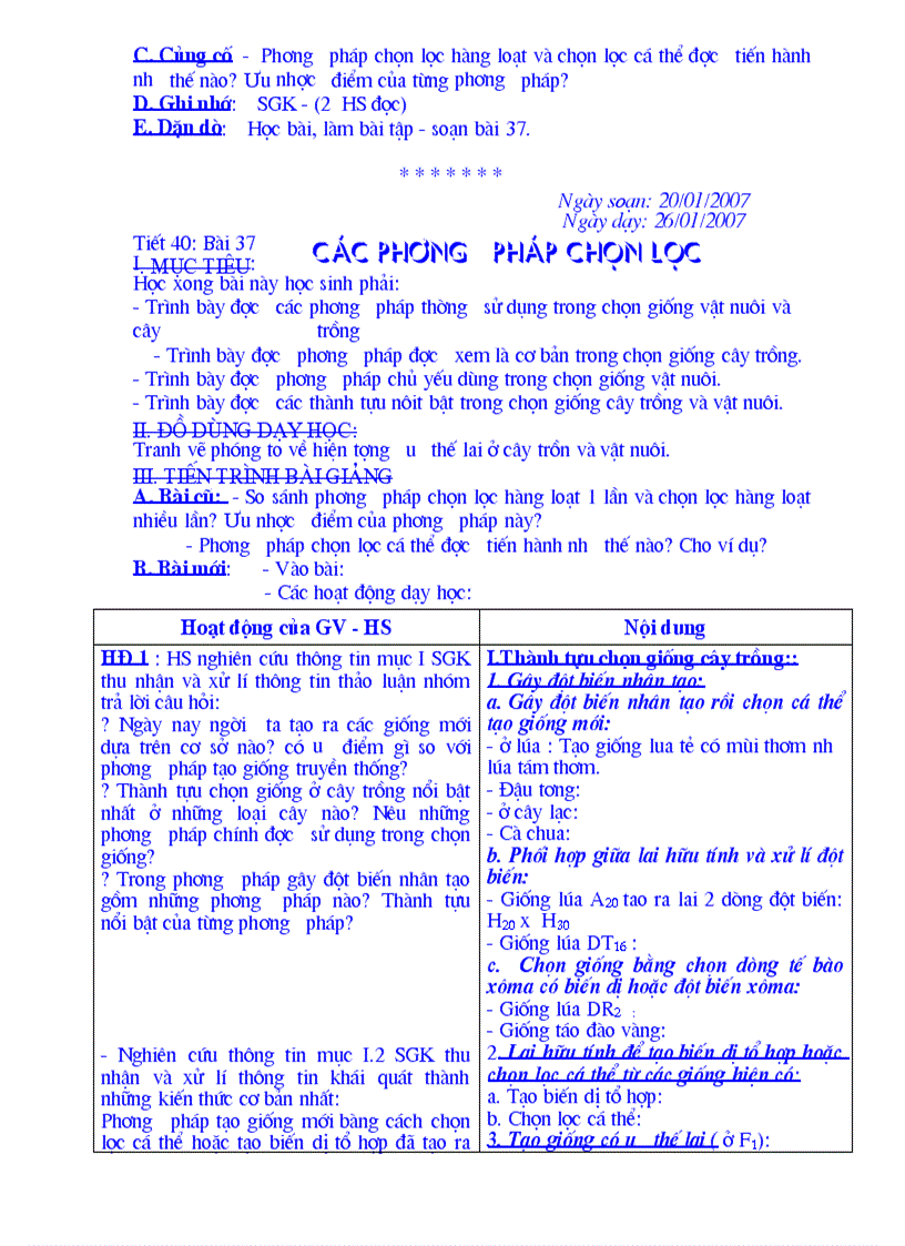image for page Giáo án sinh học 9 chọn lọc