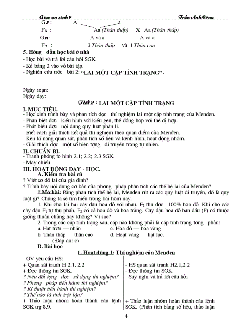 image for page Giao an sinh hoc 9 cong