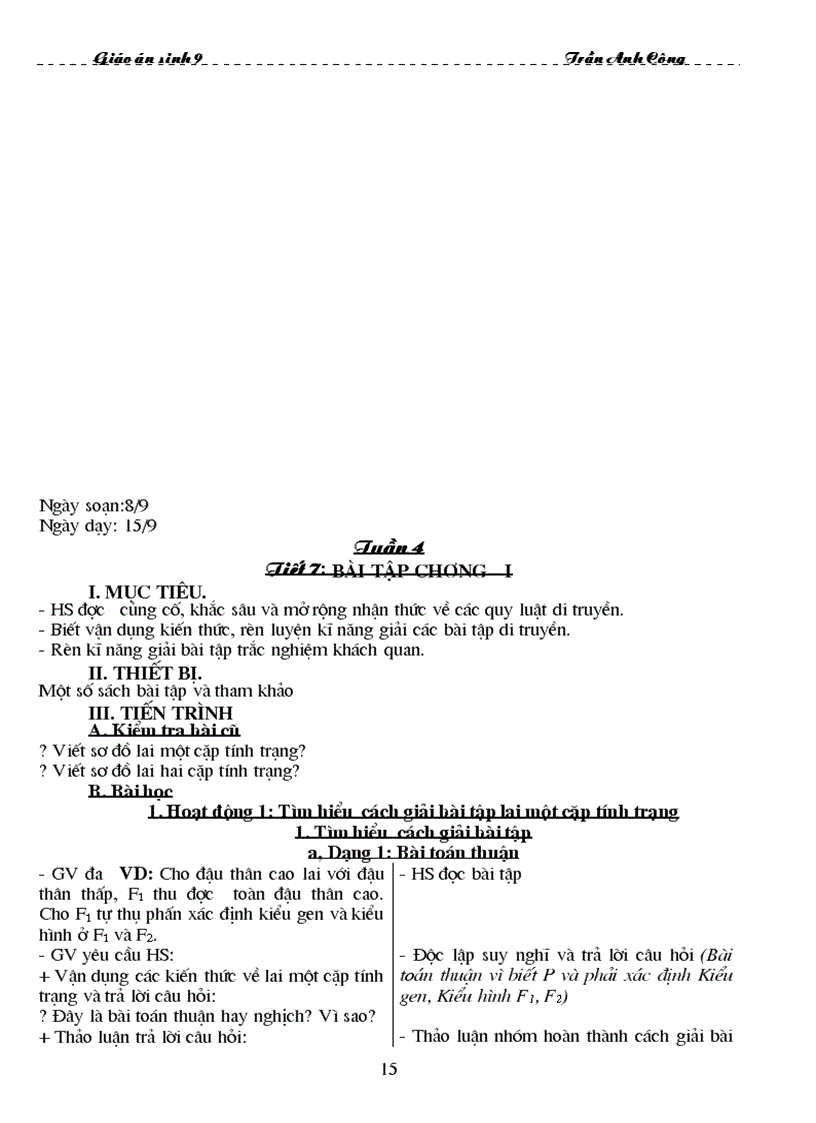 image for page Giao an sinh hoc 9 cong