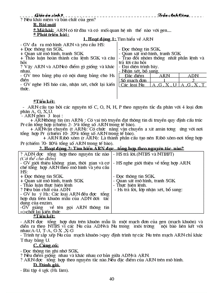 image for page Giao an sinh hoc 9 cong