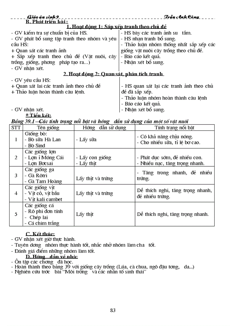 image for page Giao an sinh hoc 9 cong