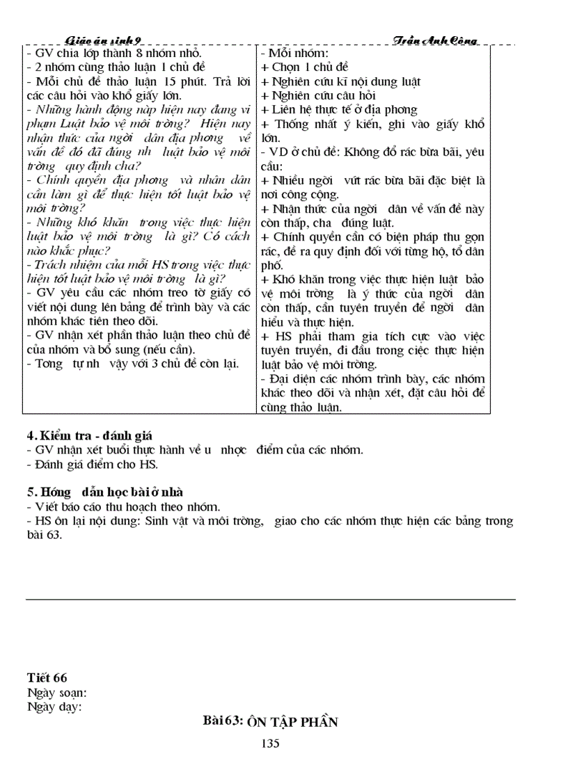 image for page Giao an sinh hoc 9 cong