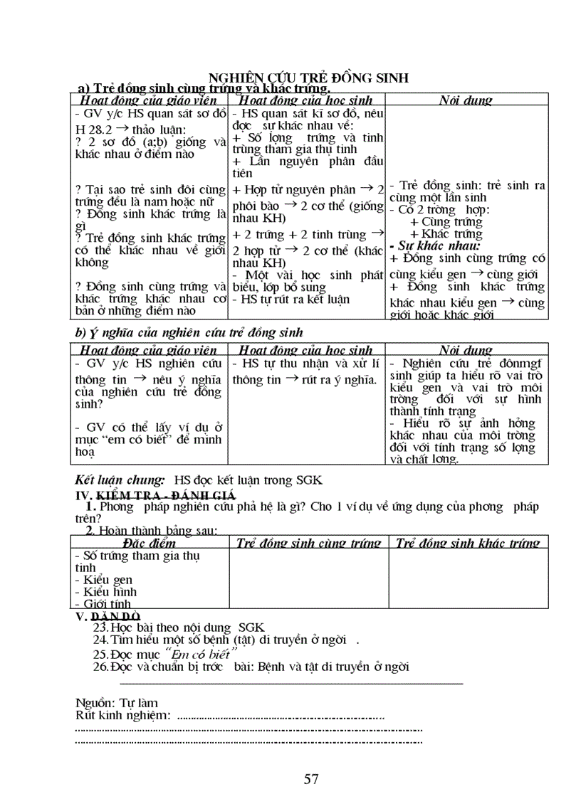 image for page Giáo án Sinh học 9 đầy đủ