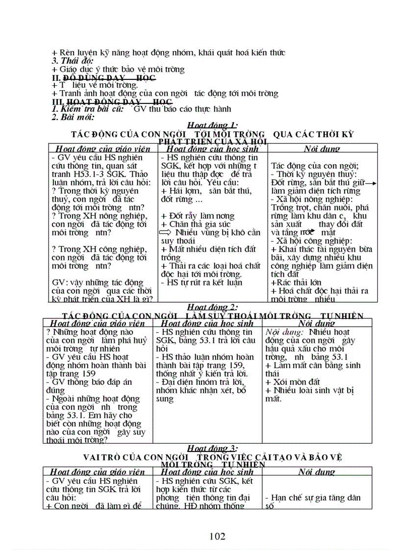 image for page Giáo án Sinh học 9 đầy đủ