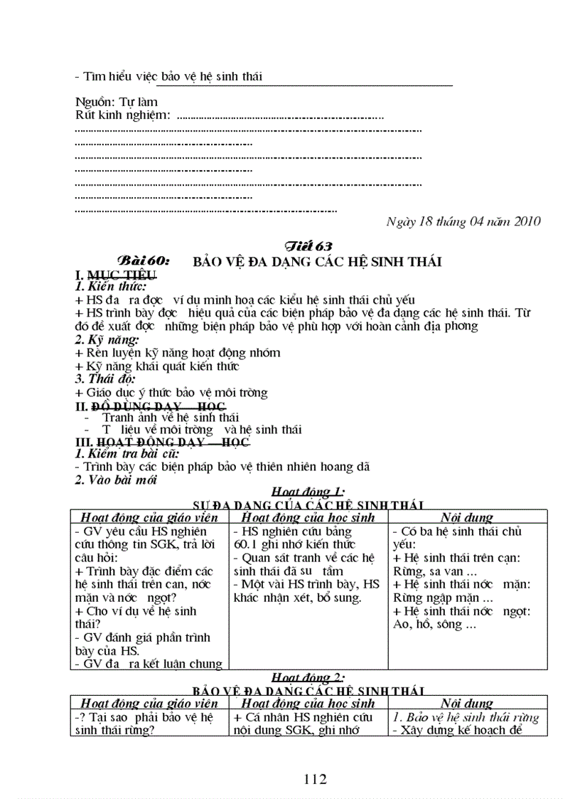 image for page Giáo án Sinh học 9 đầy đủ