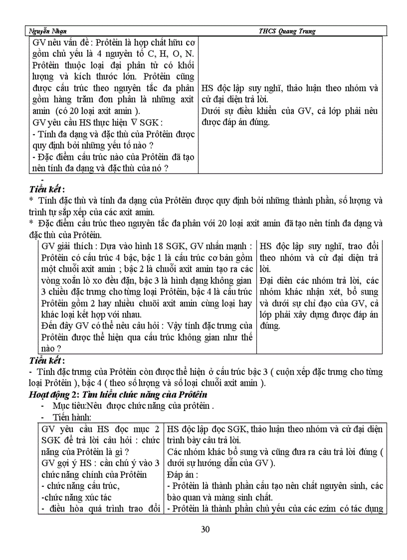 image for page GIÁO ÁN SINH HỌC 9 HK I năm 09 10