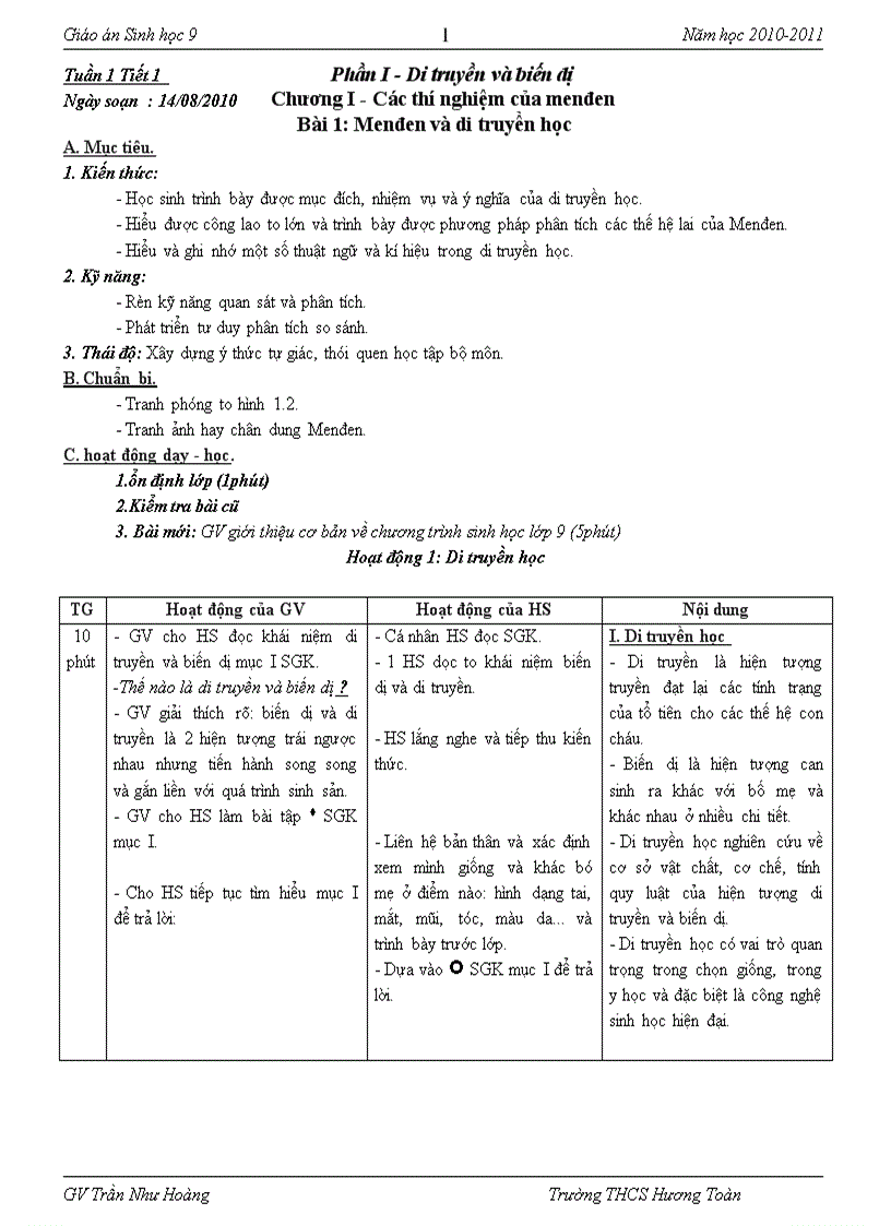 image for page Giáo án Sinh học 9 Mới CKTKN