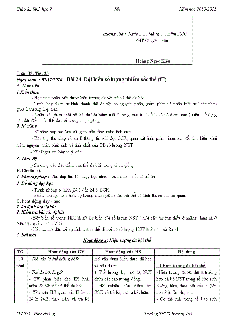 image for page Giáo án Sinh học 9 Mới CKTKN