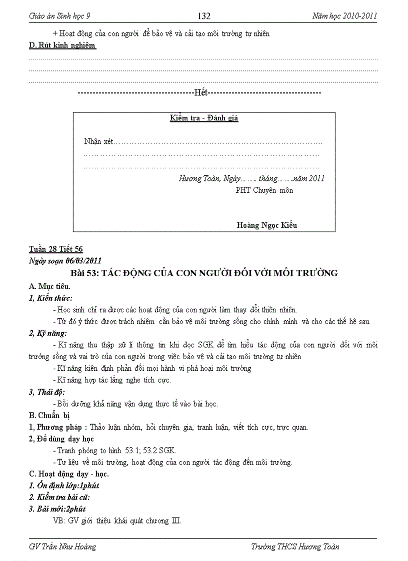 image for page Giáo án Sinh học 9 Mới CKTKN