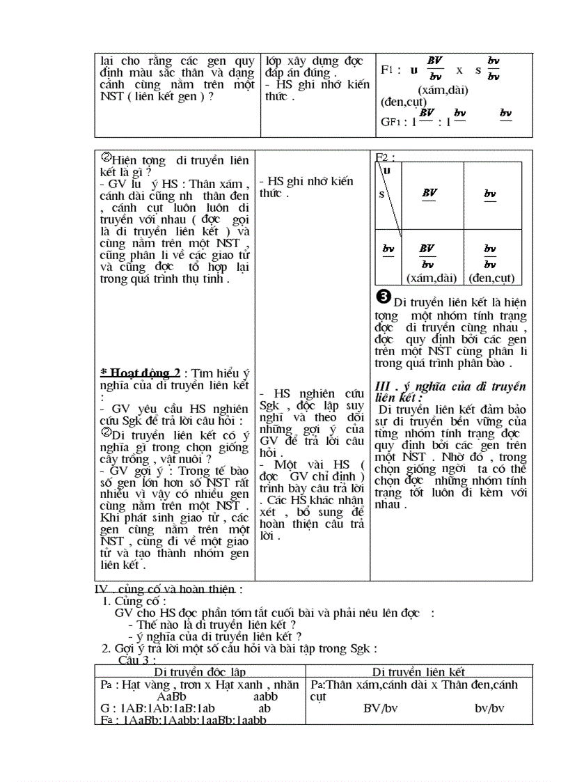 image for page Giáo án Sinh học 9 trọn bộ chuẩn kiến thức kỹ năng